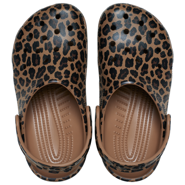 Crocs Classic Clogs - Girls' Toddler - Leopard - Image 3