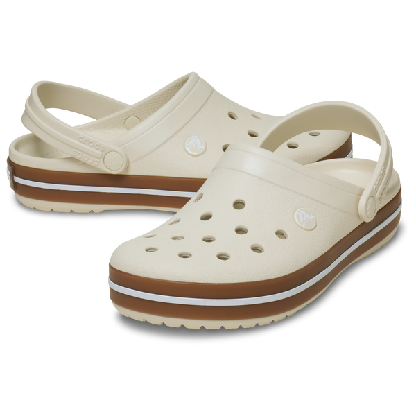 Crocs Crocband Gum Clog - Men's - Summit White - Image 6