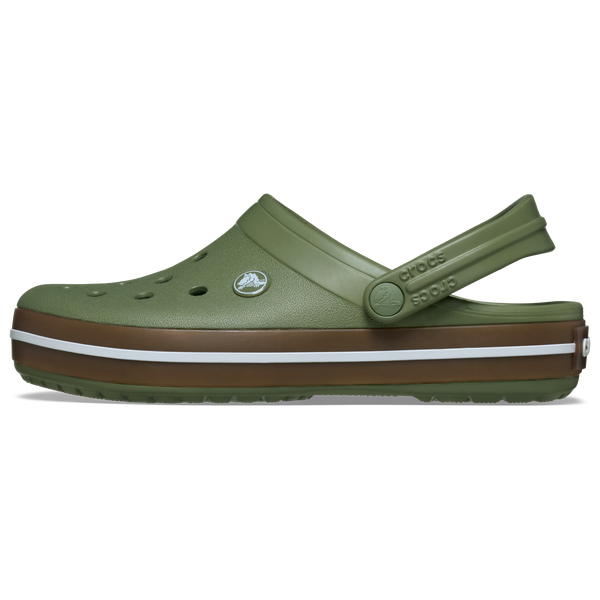 Crocs Crocband Gum Clog - Men's - Cargo - Image 2