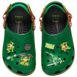 Crocs Ninja Turtle - Boys' Grade School - Black/Green