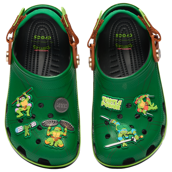Crocs Ninja Turtle - Boys' Grade School - Black/Green