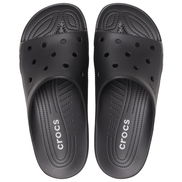 Crocs Saturday Slide - Men's - Black/Black - Image 4