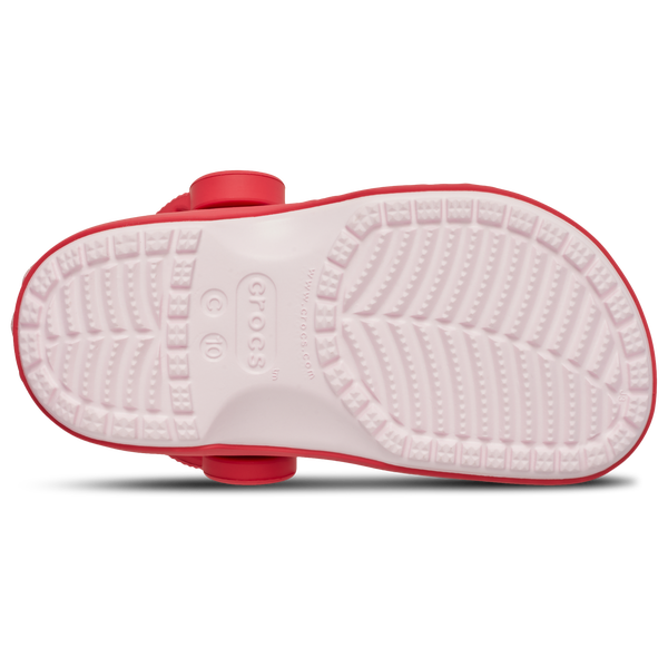 Crocs Vday Clogs With Heart Back Strap - Girls' Toddler - Digital Raspberry/Pink Milk - Image 6