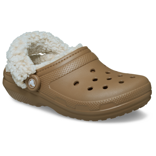 Crocs Classic Fleece Lined Clogs - Men's - Sepia - Image 6