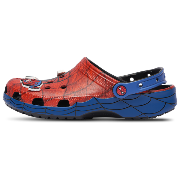 Crocs Classic Clogs - Men's - Red/Blue/Multi - Image 4