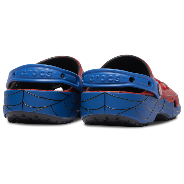 Crocs Classic Clogs Spider-Man - Boys' Grade School - Red/Blue - Image 6