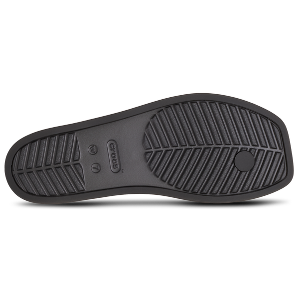 Crocs Miami Flip Sandals - Women's - Black - Image 5