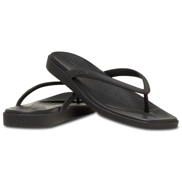 Crocs Miami Flip Sandals - Women's - Black - Image 6