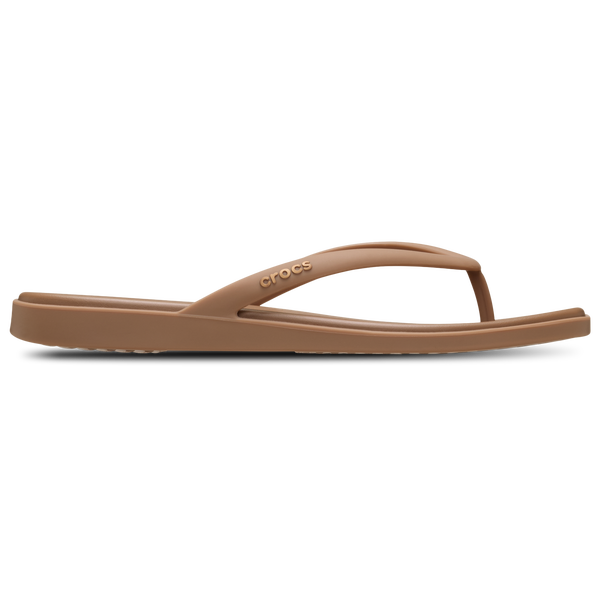 Crocs Miami Flip Sandals - Women's - Milk Chocolate