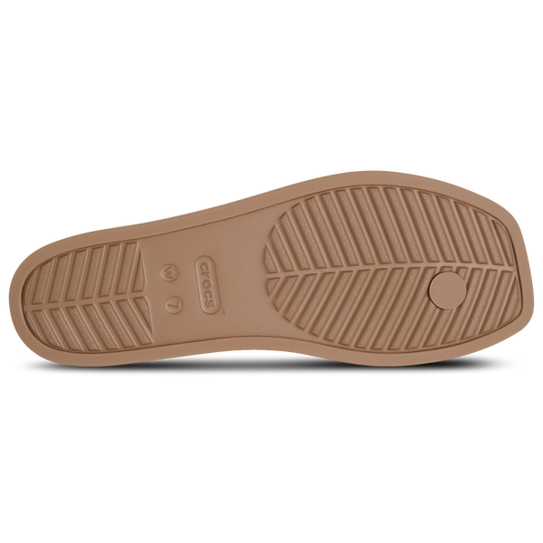 Crocs Miami Flip Sandals - Women's - Milk Chocolate - Image 5
