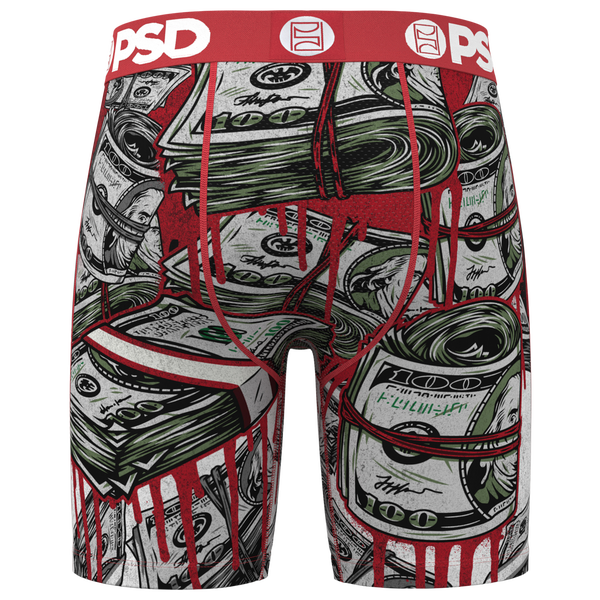 PSD Graphic Briefs - Men's - Black/White/Red - Image 2