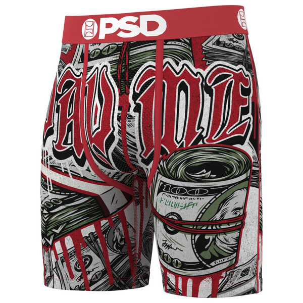 PSD Graphic Briefs - Men's - Black/White/Red - Image 3