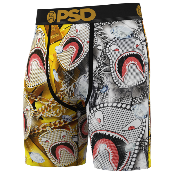 PSD Graphic Briefs - Men's - Gold/Silver/Black - Image 3