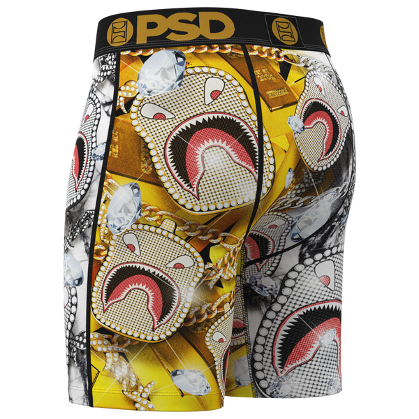 PSD Graphic Briefs - Men's - Gold/Silver/Black - Image 4