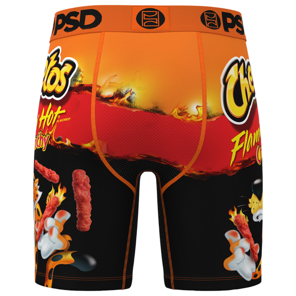 PSD Graphic Briefs - Men's - Black/Orange/Red - Image 2