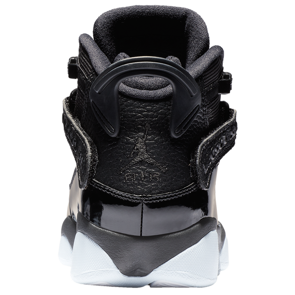 Jordan 6 Rings - Boys' Grade School - White/White/Black - Image 3