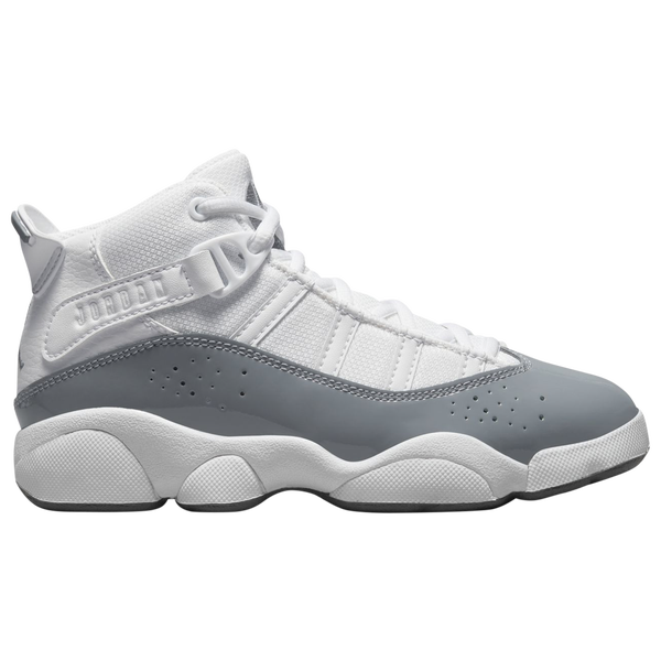 Jordan 6 Rings - Boys' Preschool - White/Cool Grey/White