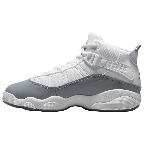 Jordan 6 Rings - Boys' Preschool - White/Cool Grey/White - Image 2