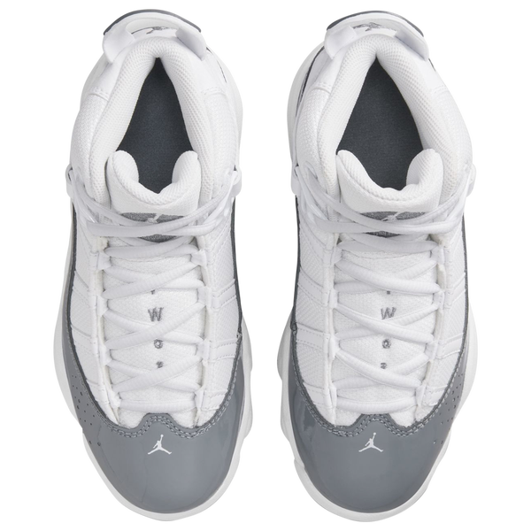 Jordan 6 Rings - Boys' Preschool - White/Cool Grey/White - Image 4