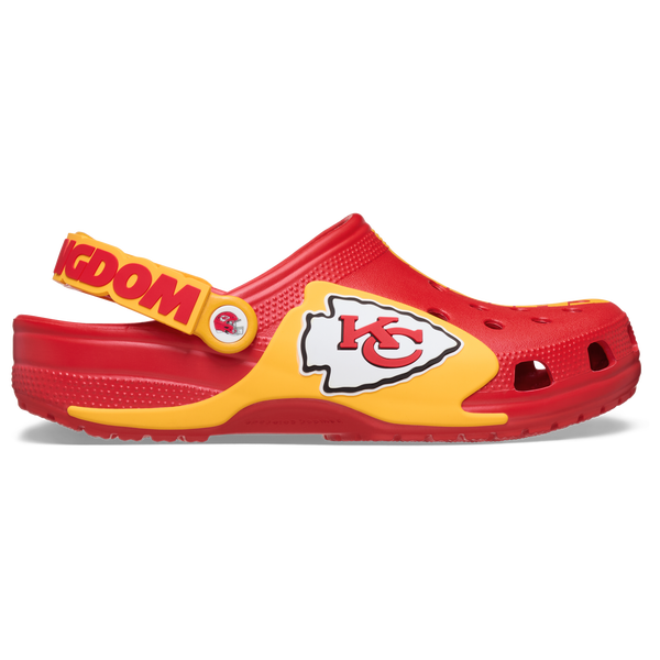 Crocs NFL Classic Clogs - Men's - Red/Yellow - Image 2