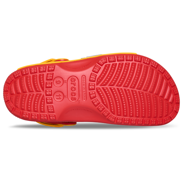 Crocs NFL Classic Clogs - Men's - Red/Yellow - Image 5