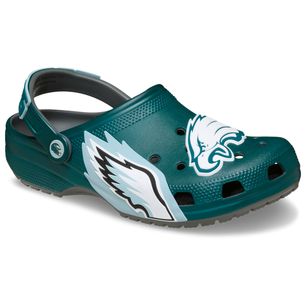 Crocs NFL Classic Clogs - Men's - Teal/White - Image 7