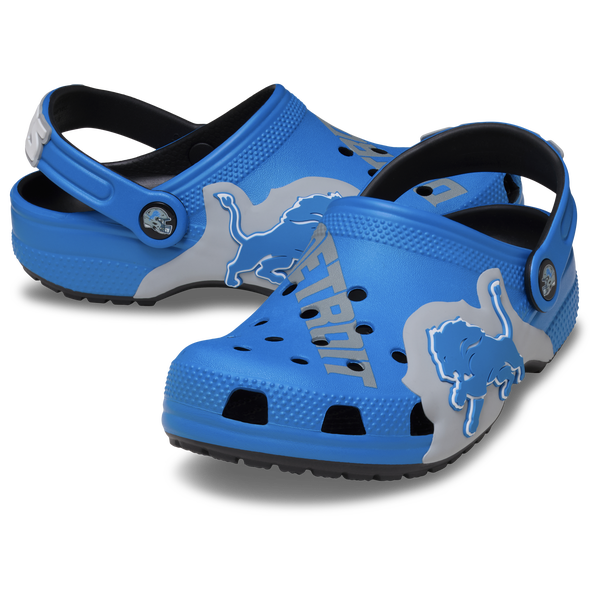 Crocs NFL Classic Clogs - Men's - Blue/Gray - Image 6
