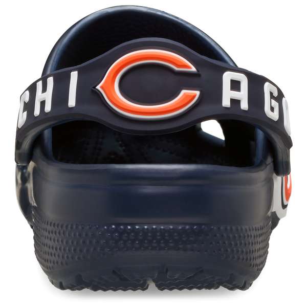 Crocs NFL Classic Clogs - Men's - Navy/Orange - Image 4