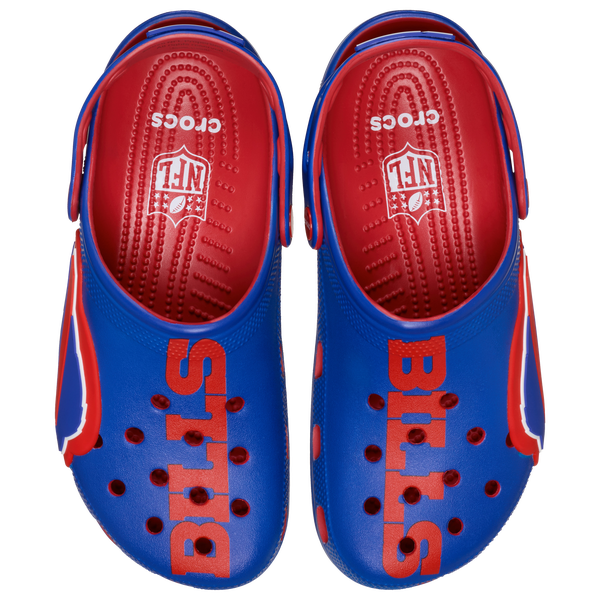Crocs NFL Classic Clogs - Men's - Red/Blue