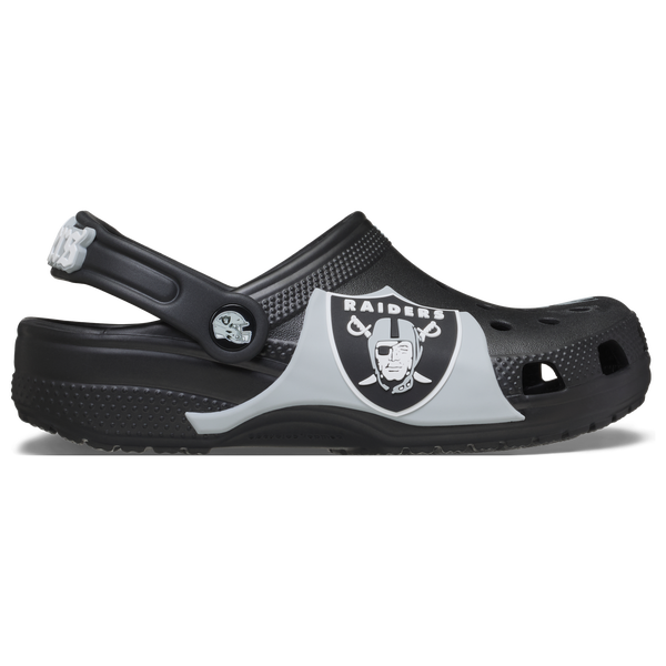 Crocs NFL Classic Clogs - Men's - Black/Gray - Image 2