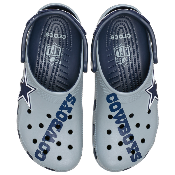 Crocs NFL Classic Clogs - Men's - Gray/Navy