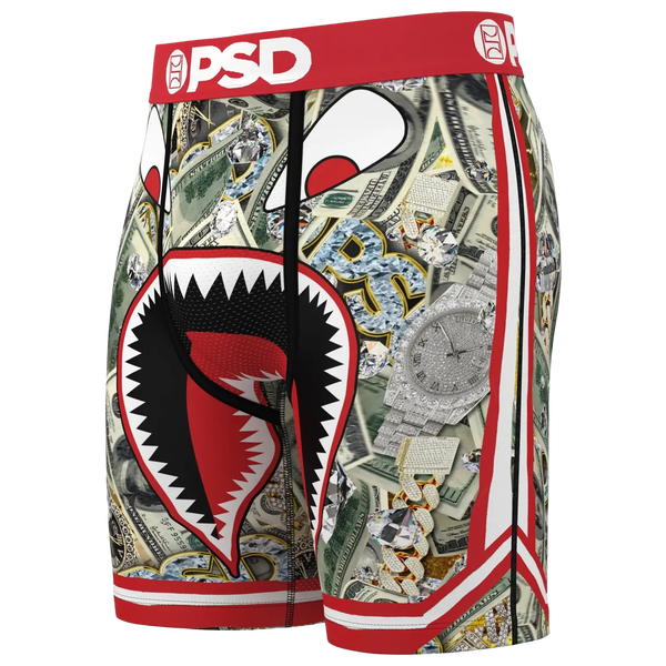 PSD WF 3 Pack Underwear - Men's - Red/Black/Multi - Image 4