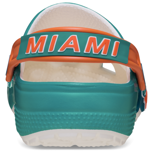 Crocs NFL Classic Clogs - Men's - Teal/Orange - Image 4