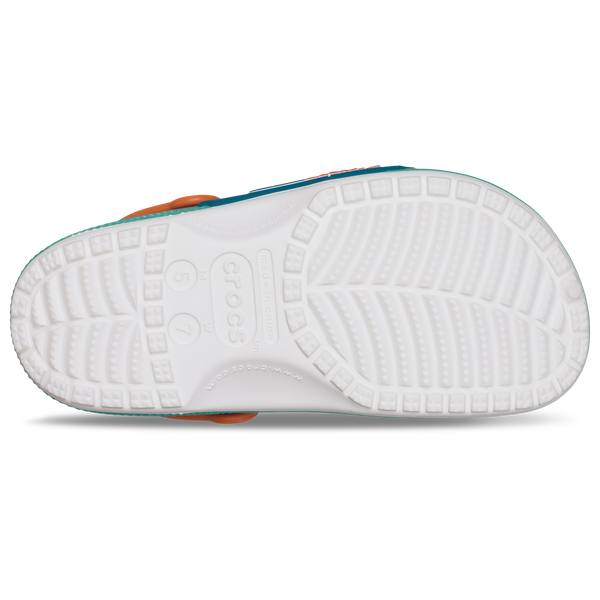 Crocs NFL Classic Clogs - Men's - Teal/Orange - Image 5