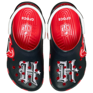 Crocs NFL Classic Clogs - Men's - Black/Red