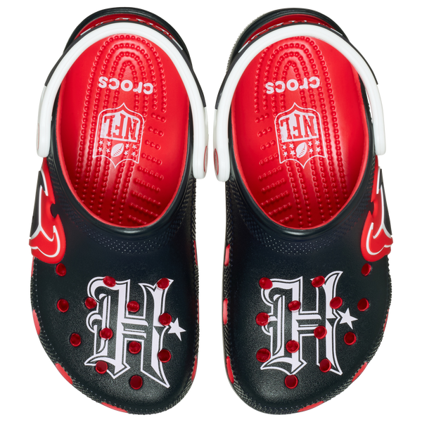 Crocs NFL Classic Clogs - Men's - Black/Red