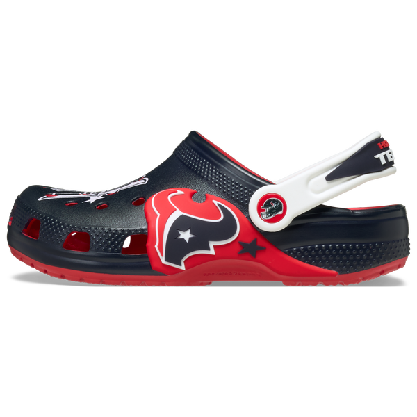Crocs NFL Classic Clogs - Men's - Black/Red - Image 3