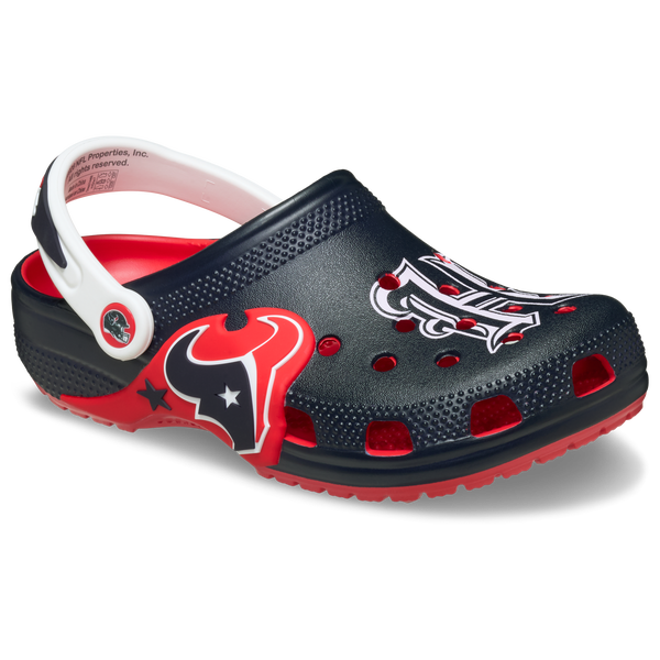 Crocs NFL Classic Clogs - Men's - Black/Red - Image 7