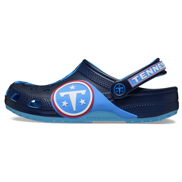 Crocs NFL Classic Clogs - Men's - Red/Navy - Image 3