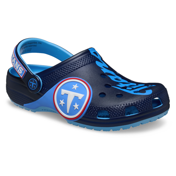 Crocs NFL Classic Clogs - Men's - Red/Navy - Image 7