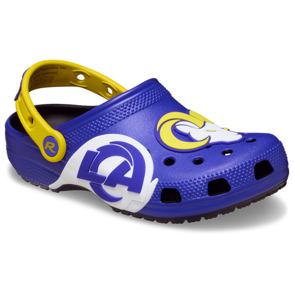 Crocs NFL Classic Clogs - Men's - Navy/Yellow - Image 7