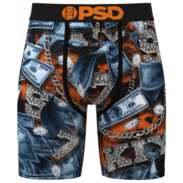 PSD Graphic Briefs - Men's - Black/Red/Blue