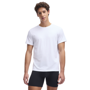 Under Armour Performance Cotton Crew Neck 2PK - Men's - White/White/White
