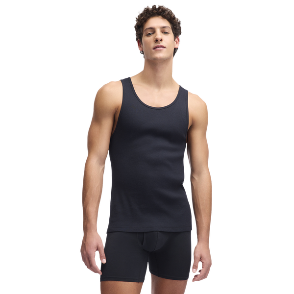Under Armour Performance Cotton Tank 2PK - Men's - Black/Black/Black