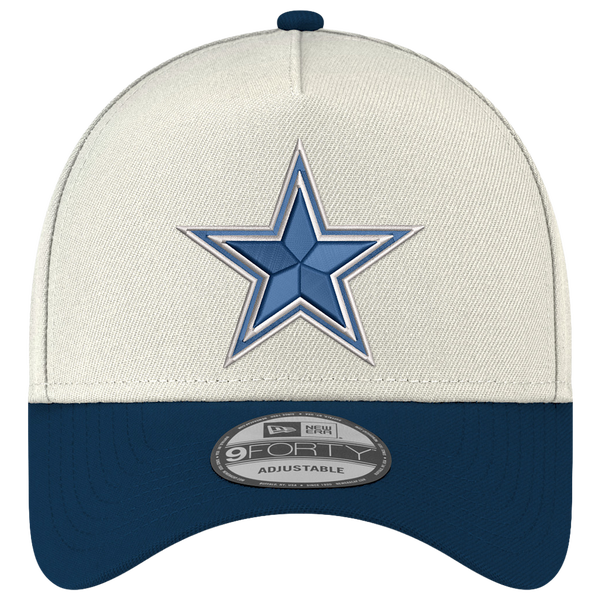 New Era NFL 940 A-Frame Cap - Adult - Navy/White - Image 2