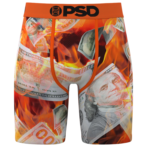PSD Graphic Briefs - Men's - Orange/Black