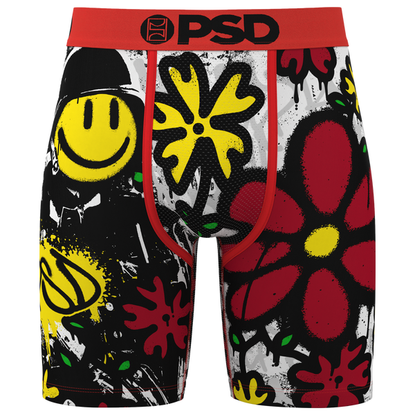 PSD Graphic Briefs - Men's - Black/Multi/Red