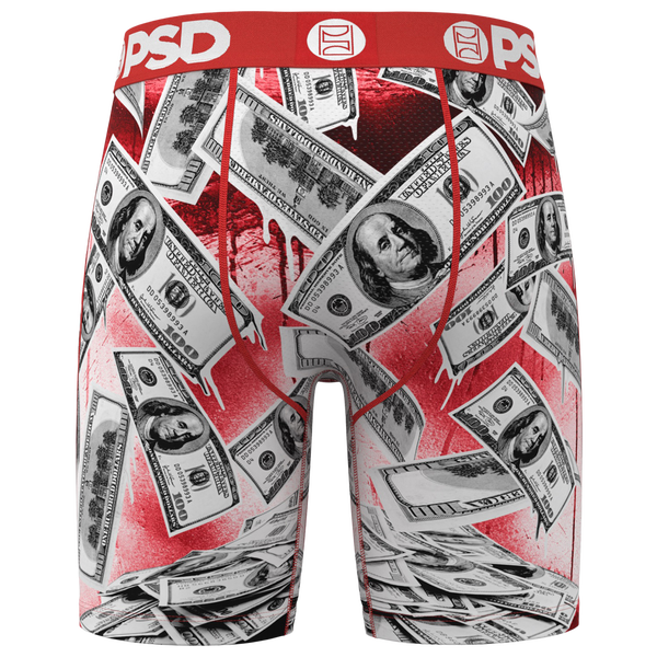 PSD Graphic Briefs - Men's - Red/Black/White - Image 2