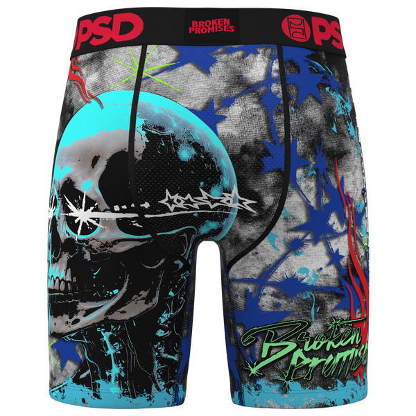 PSD Graphic Briefs - Men's - Black/Blue/Red - Image 2