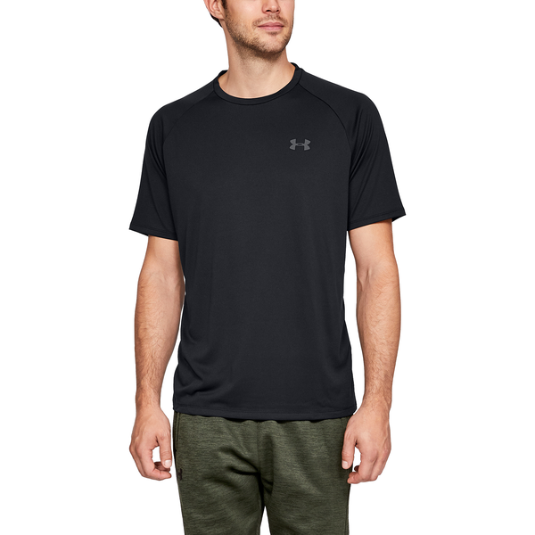 Under Armour Tech 2.0 Short Sleeve T-Shirt - Men's - Black/Graphite - Image 3